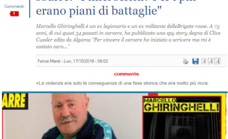 IL GIORNALE sul thriller “L’altra faccia della luna”: Ghiringhelli come Cussler