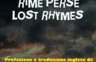 Rime perse / Lost rhymes